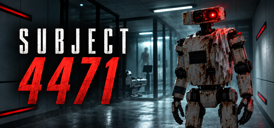 SUBJECT4471 Steam 헤더: 붉은 눈의 로봇과 연구 시설
